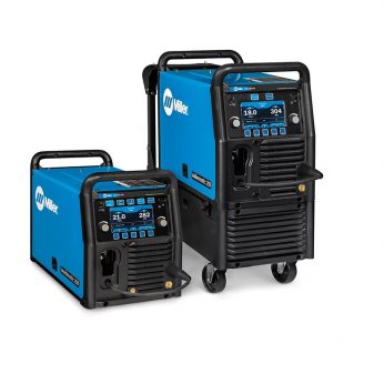 MILLERMATIC® 255 MIG/PULSED MIG WELDER W/ EZ-LATCH™ RUNNING GEAR- 208/240V