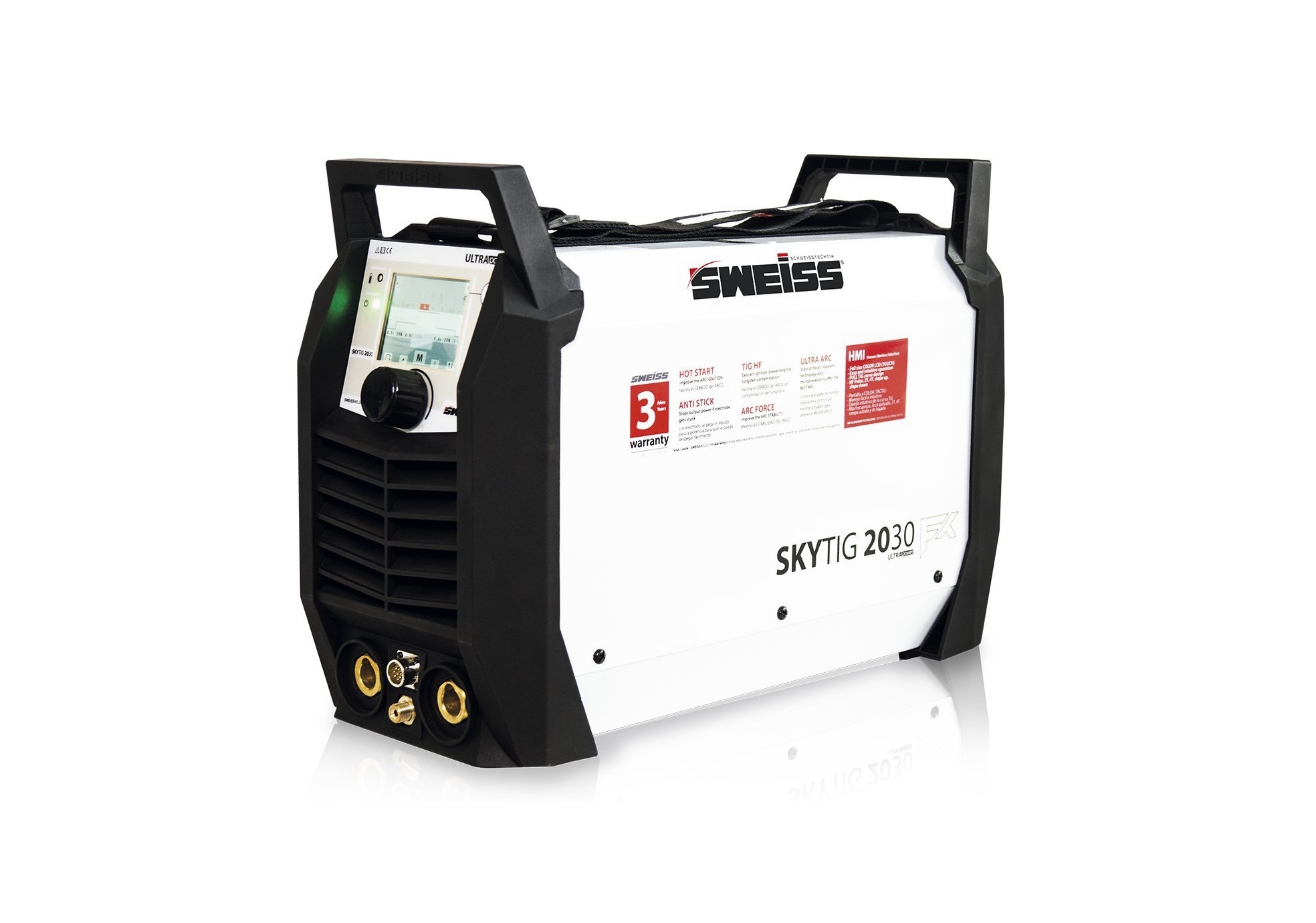 SKYTIG 2032 FX SOLDADORA INVERTER TIG HF CD