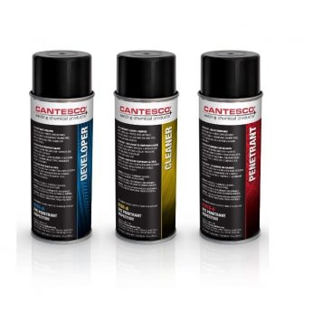 KIT LIQUIDO LIMPIADOR, REVELADOR Y PENETRANTE CANTESCO